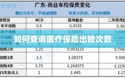 医疗保险出险次数查询攻略