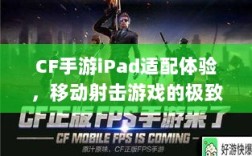 CF手游iPad适配体验，移动射击游戏的极致狂欢
