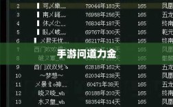 手游问道力金深度解析