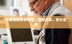 大额保险的必要性，守护未来，安心生活保障