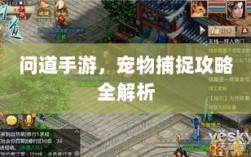 问道手游，宠物捕捉攻略全解析