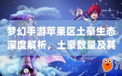 梦幻手游苹果区土豪生态深度解析，土豪数量及其影响力探究