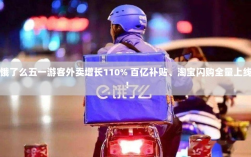 饿了么五一节日游客外卖需求激增，百亿补贴与淘宝闪购齐上线助力增长达110%