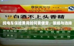 纯电车保险费用优化策略与选择，如何更便宜地保障您的电动汽车？