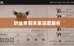 传奇手游职业克制关系深度解析