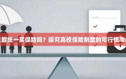 高校保险制度探究，统一购买保险的可行性与必要性分析