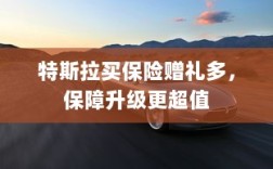 特斯拉保险优惠，赠礼多保障升级，购车更超值！