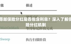 尊越保险分红机制详解，是否包含利息？