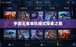 手游王者单机模式探索之旅