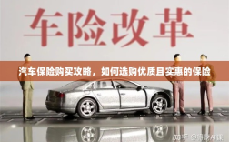 汽车保险购买攻略，如何选购优质且实惠的汽车保险
