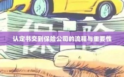 认定书交到保险公司的流程及其重要性概述