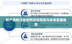 财产保险行业风险评估及未来发展趋势展望