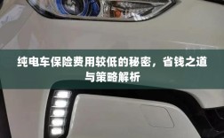 纯电车保险费用较低的秘密，省钱策略与解析之道