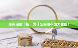 探究保险市场，为何缺乏大额保险金险种？
