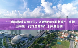 中餐出海的生意，辣椒炒肉背后的成本与利润深度调研分析｜出海经营策略探讨