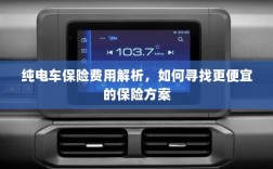 纯电车保险费用解析，如何获取更经济的保险方案？