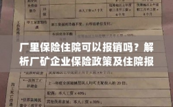 厂矿企业保险政策解析，住院费用能否报销及报销流程探讨