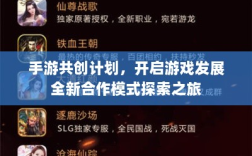 手游共创计划，开启游戏发展全新合作模式探索之旅