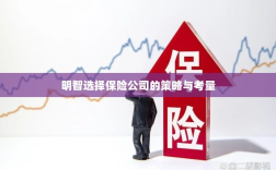 明智选择保险公司的策略与考量指南