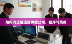 如何追诉保险公司？程序与策略详解