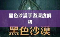 黑色沙漠手游深度解析，游戏体验与是否值得投入一坑？