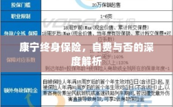 康宁终身保险，自费与否的全面解析与探讨