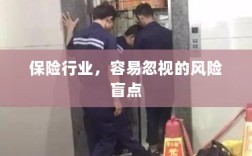 保险行业中的风险盲点揭秘