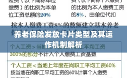 养老保险发放卡片类型与运作机制深度解析