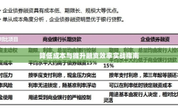 跨国融资策略，降低成本与提升融资效率的实战指南