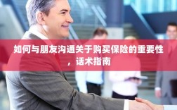 如何向朋友阐述购买保险的重要性，沟通话术指南