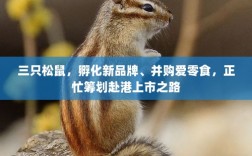 三只松鼠，孵化新品牌、并购爱零食，正忙筹划赴港上市之路