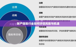 财产保险行业风险与机遇的评估策略