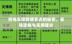 纯电车保险省钱攻略，如何找到更便宜的保险与实用建议