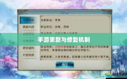手游更新与修复机制，探讨手游的补丁与修复之道