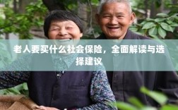 全面解读与选择建议，老年人应购买的社会保险种类解析