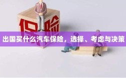 出国购车保险指南，选择、考虑与决策要素