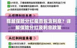 尊越保险分红是否含息？保险分红及利息政策深度解析