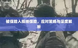 被保险人拒绝保险，应对策略及深度解析探讨