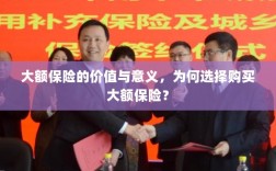 大额保险的价值与意义解析，为何选择购买大额保险？