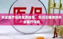 失业医疗保险缴费详解，正确缴纳失业医疗保险的步骤与指南