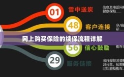 网上保险续保流程详解