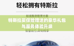 特斯拉保险特惠，豪华礼包与服务体验全面升级