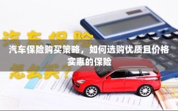 汽车保险购买策略，如何挑选优质且价格实惠的保险方案