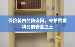 保险箱内防盗网，守护贵重物品的安全屏障