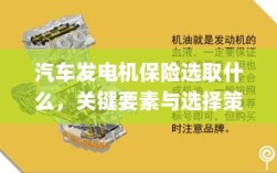 汽车发电机保险的选择要点与策略，关键要素详解