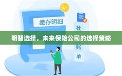 明智之选，未来保险公司策略性选择指南
