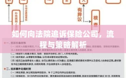 保险公司追诉流程与策略解析，法院途径指南