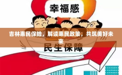 吉林惠民保险，解读惠民政策，共创美好未来