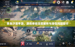 黑色沙漠手游，游戏体验深度解析与潜在问题探讨