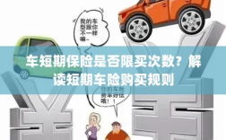 解读短期车险购买规则，次数限制与条件解析